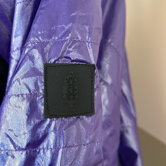 Free People Movement Vagabond Fleece Bomber in Royal Purple - Picture 5 of 12